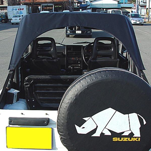 ジムニーｓｊ10　ビキニトップ黒 ソフトトップブラック ジムニー パーツ エクステリア ビキニトップ 幌車用 ブラック : K