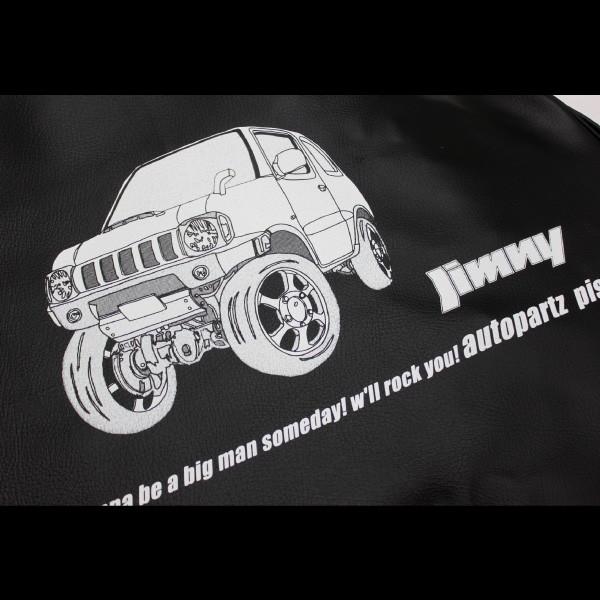 ジムニー アクセサリ スペアタイヤカバー 「イラスト」 JB23 ピストン