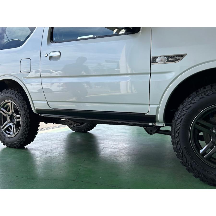 ジムニー エクステリア サイドシルガード 2+ ツープラス ブラック