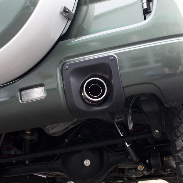 ジムニー スープアップ 静香御前マフラー取付ガーニッシュ / ABS樹脂製