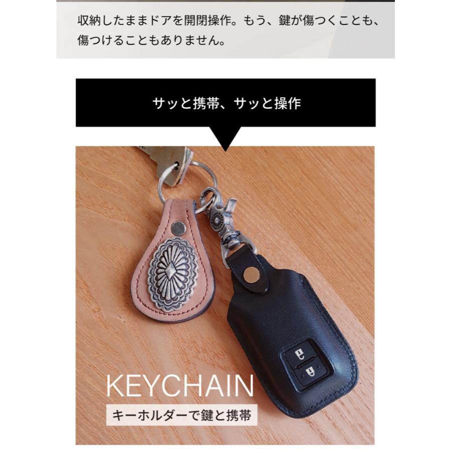 ジムニー JB64 シエラ ノマド SUZUKI車汎用 レザースマートキーケース