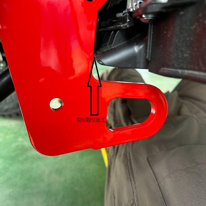 ジムニー JB64 シエラ JB74 1-2型 純正バンパー用 K-PRO牽引フック 9mm