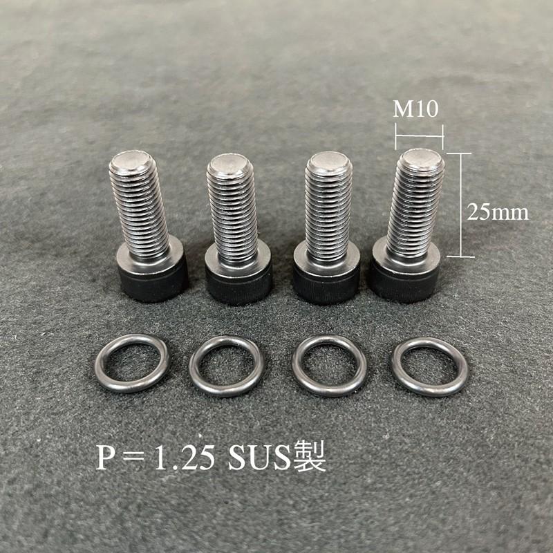 ジムニー バックドアボルト M10 P1.25 ステンレス製 ブラックカラー 4