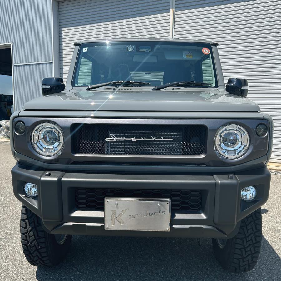 じゅんじゅん◇新型ジムニー2点セット◇ブラック、ステッチ黒、刻印筆記体 じゅんじゅん◇新型ジムニー2点セット◇ブラック、ステッチ黒