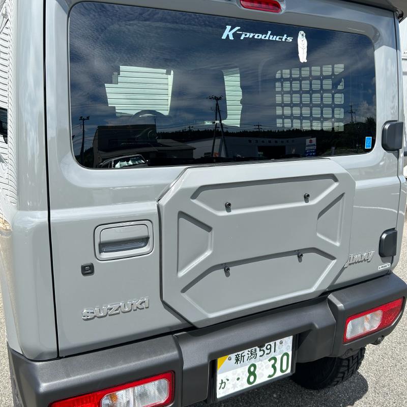 ジムニー リアゲートカバー FRP （ワイパー無） ドレスアップ JB64