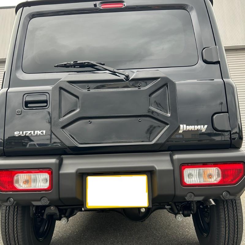 ジムニー リアゲートカバー FRP （ワイパー有）ドレスアップ JB64