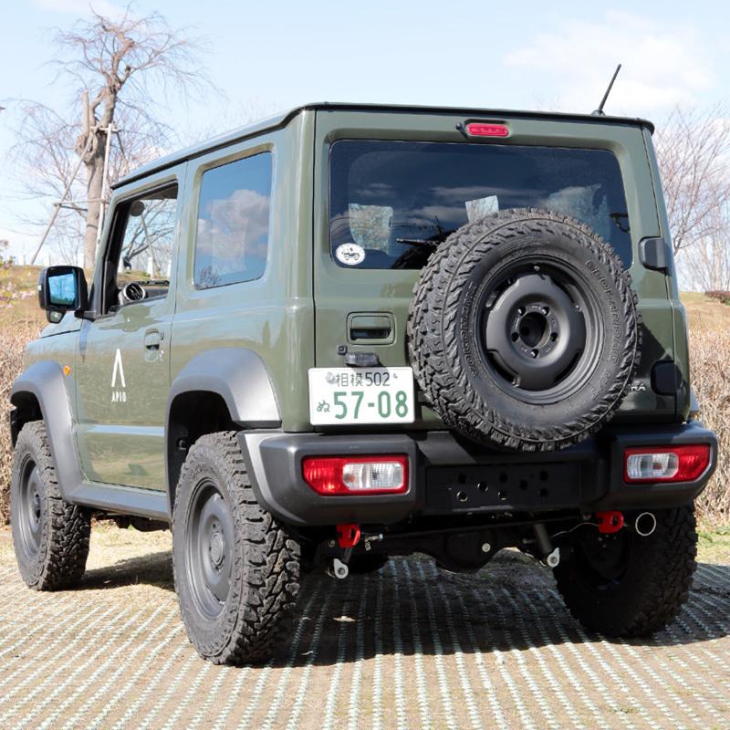 ジムニー JB64 JB74 2型対応 純正バンパー用 リア 9mm牽引フック
