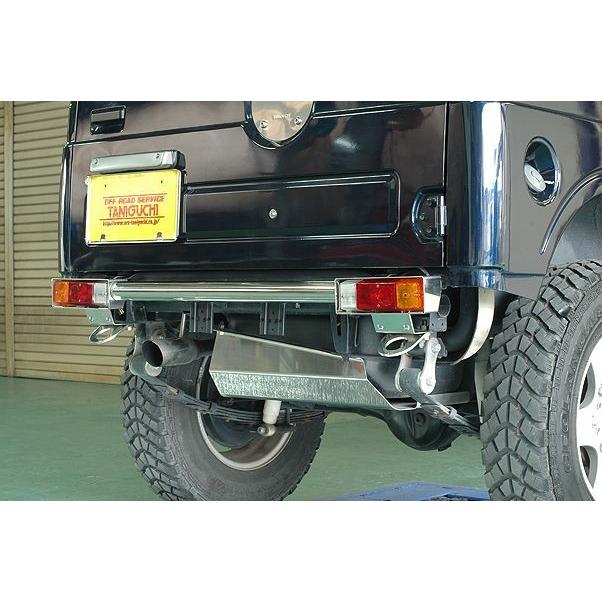 ジムニー バンパー NEWリアスキッドバンパー ステンレス センター丸 