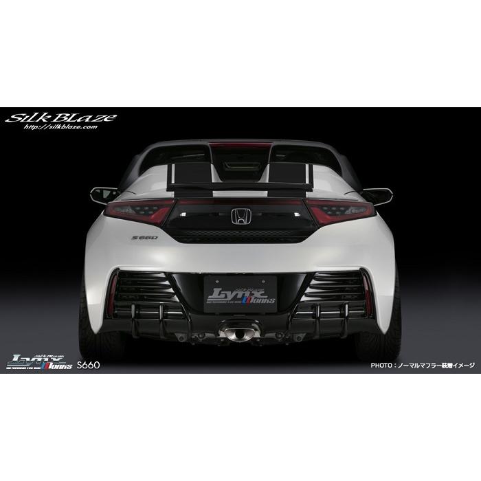 シルクブレイズ Lynx Works リアガーニッシュ(未塗装)S660 DBA-JW5 α
