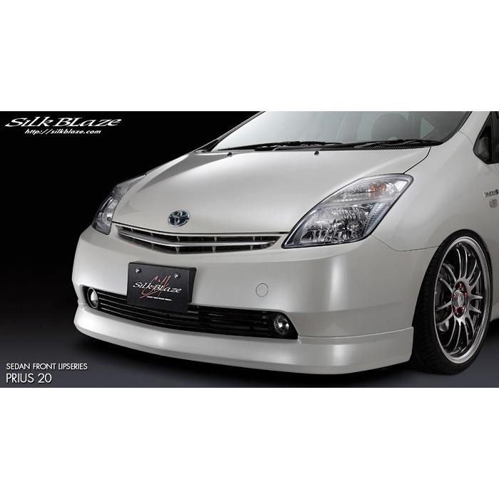 北米トヨタ　NHW20 20系　プリウス　リップスポイラー SilkBlaze エアロ フロントリップスポイラー(未塗装)20系 プリウス