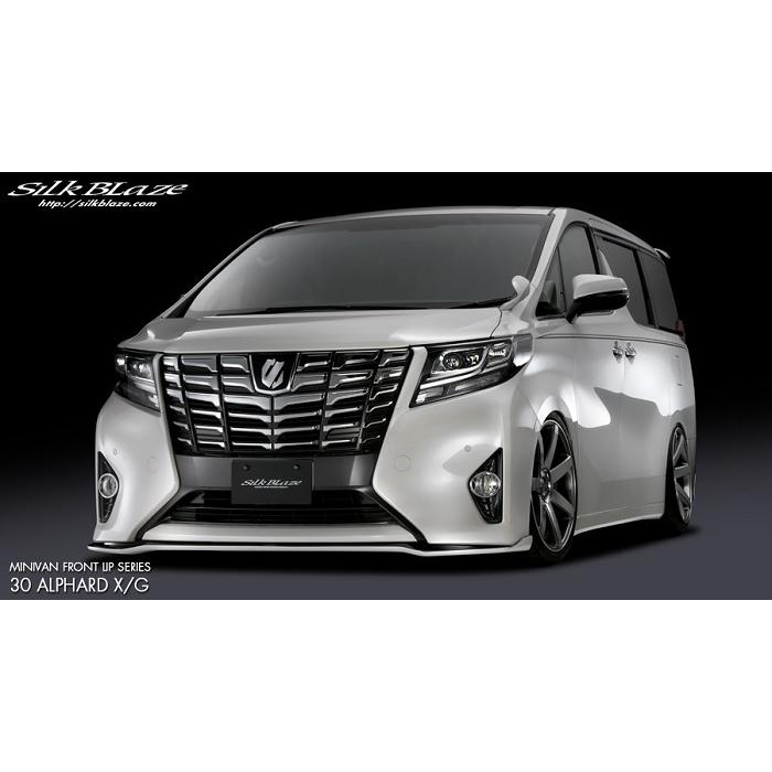 シルクブレイズ フロントリップスポイラー Type-S(単色塗装済)【30系