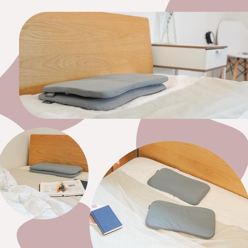 西川（nishikawa） 低い枕 2枚セット 50×30cm 高さ2.5cm 低反発