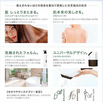 花王　LABEAUTY【ラビューティー】うるおいボディソープ　1350ｍｌ×6袋｜k-relight｜03