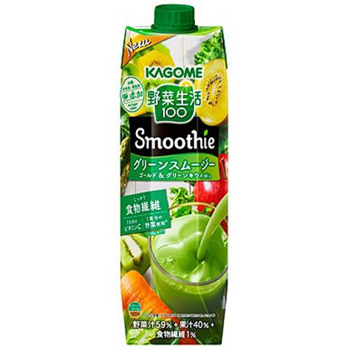 カゴメ　ＹＳスムージーグリーンスムージー　１０００ｇ×6個 | 野菜生活100 Smoothie