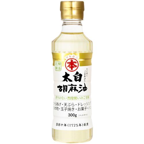 竹本あぶら身 三盆白胡麻油愛玩動物 300g×20個 ごま油-食品