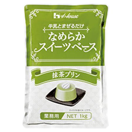 ハウス食品　業務用　なめらかスイーツベース　抹茶プリン　1kg×6個｜k-relight