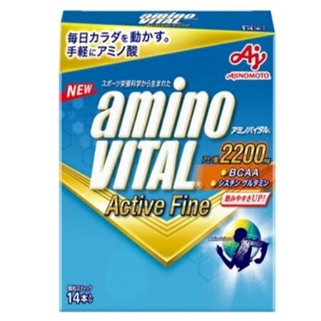 味の素　「アミノバイタル　アクティブファイン」１４本入箱　34.7g×15箱