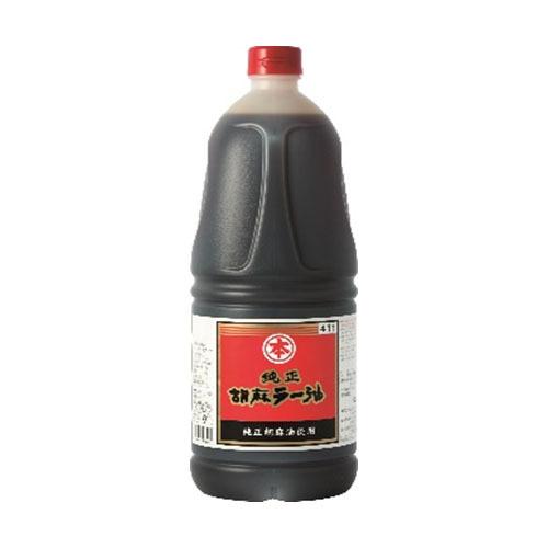 竹本油脂　純正胡麻ラー油　ポリ　1650ｇ×6本