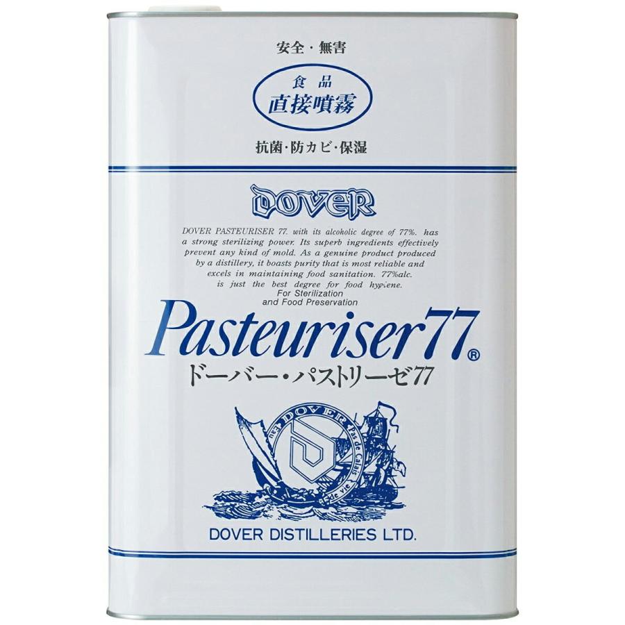 ドーバー　パストリーゼ77　詰替用　17,200ml(15kg)　アルコール消毒液　防菌　消臭　防カビ　ウイルス ドーバー パストリーゼ77 詰替用 17,200ml(15kg) アルコール消毒液
