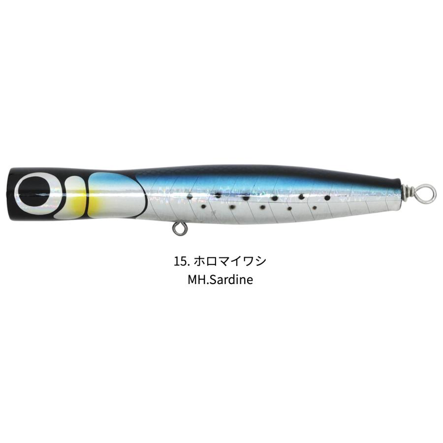 Leurre De Surface Hots Keiko Ocean Gataro 200 - Vert Holo, Flottant, 200mm, 90g