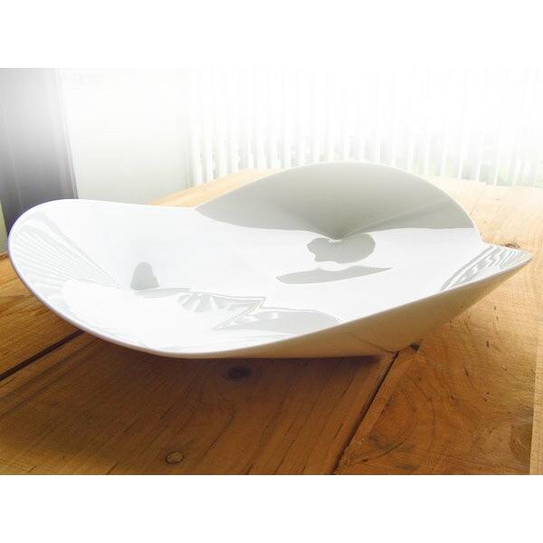Hana 三つ足プレート 24cm Lサイズ A級品 日本製 美濃焼 陶器 洋食器