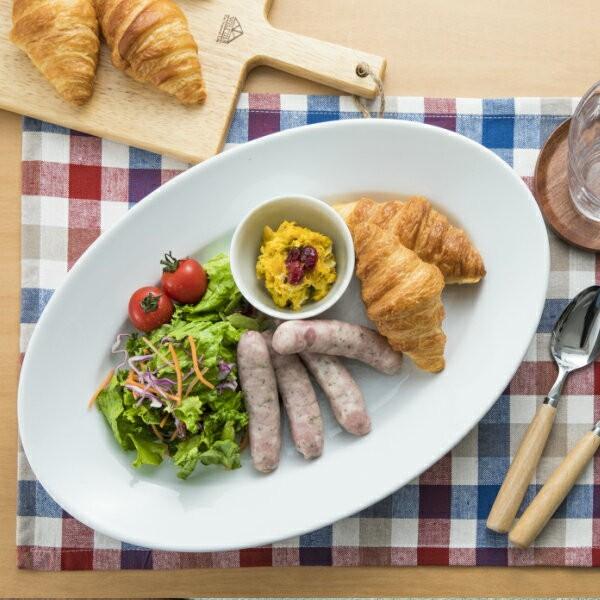 A級品 36cmオーバルディナープレート 白い食器 エクシブ カネスズ