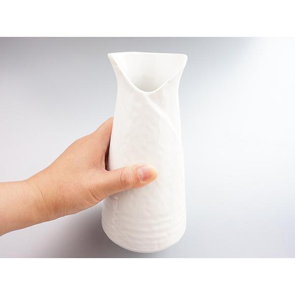 2柄から選べます 花器 高さ18 9cm 陶磁器 花瓶 フラワーベース 投げ入れ 白 青天目 インテリア 花入れ 中サイズ おしゃれ 和風 1224 3 K Sキッチンヤフー店 通販 Yahoo ショッピング