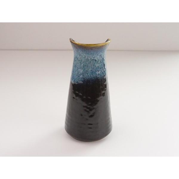 2柄から選べます 花器 高さ18 9cm 陶磁器 花瓶 フラワーベース 投げ入れ 白 青天目 インテリア 花入れ 中サイズ おしゃれ 和風 1224 3 K Sキッチンヤフー店 通販 Yahoo ショッピング