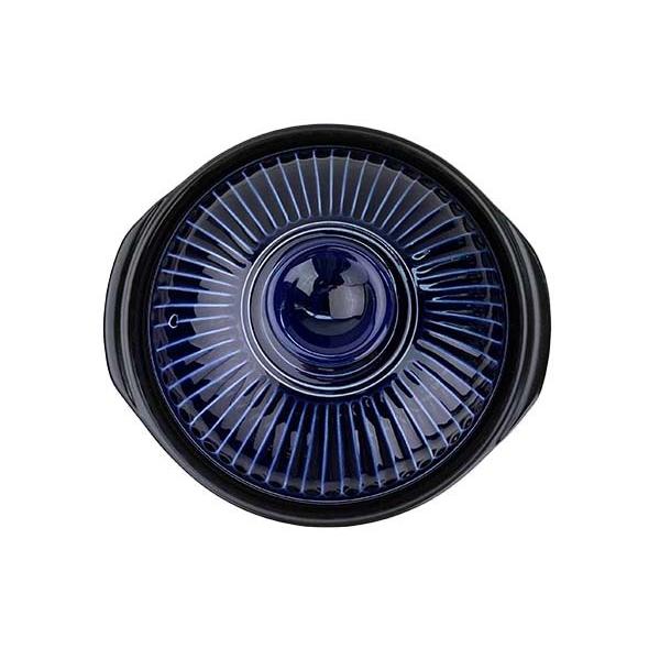 土鍋 おしゃれ 9号 3人〜4人用  軽量 軽い オシャレ 菊花 銀峯 日本製 萬古焼 煮込み 2700ml ルリ 瑠璃 飴 アメ 白粉引 IH不可 電子レンジ対応 万古焼 |  | 07