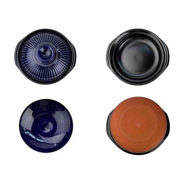 土鍋 おしゃれ 9号 3人〜4人用  軽量 軽い オシャレ 菊花 銀峯 日本製 萬古焼 煮込み 2700ml ルリ 瑠璃 飴 アメ 白粉引 IH不可 電子レンジ対応 万古焼 |  | 11