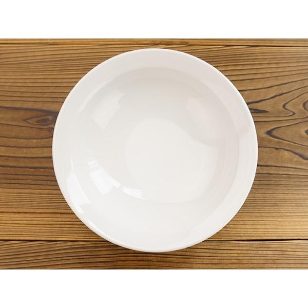 チャーハン皿 18.6cm 6.0 高台皿 アウトレット 中皿 中華皿 白い食器