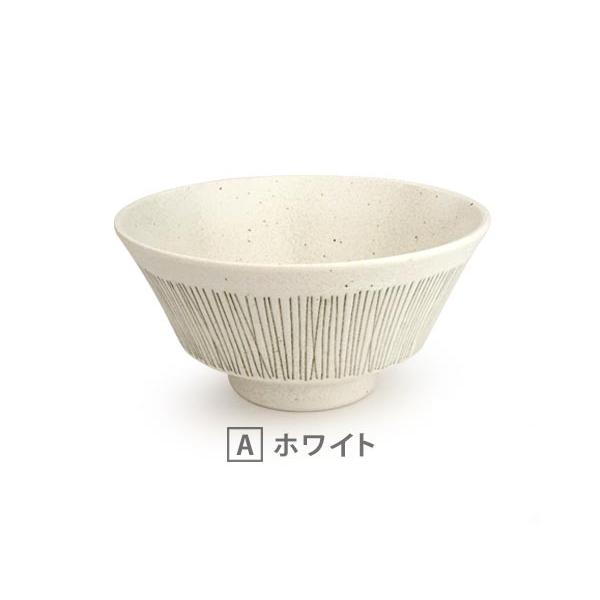 丼ぶり 小さめ 15cm おしゃれ ミニ丼 アウトレット品込 日本製 美濃焼 和食器 ワイア waia モダン白 黒 シック インスタ映え 線 モノトーン 反型 5.0丼 人気｜k-s-kitchen｜08