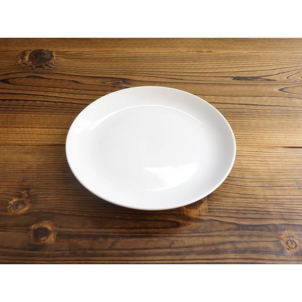 白い食器 19.2cm メタ プレート 中皿 アウトレット 日本製 国産 美濃焼
