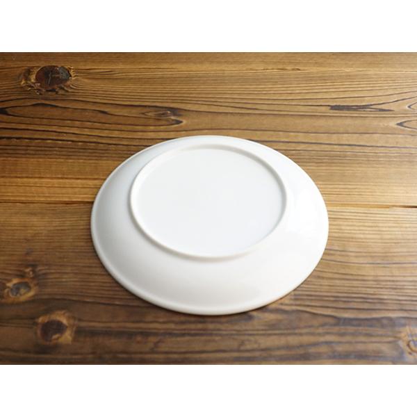 白い食器 19.2cm メタ プレート 中皿 アウトレット 日本製 国産 美濃焼