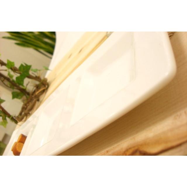 三つ仕切りプレート 26.5cm 日本製 美濃焼 陶器 洋食器 白い食器