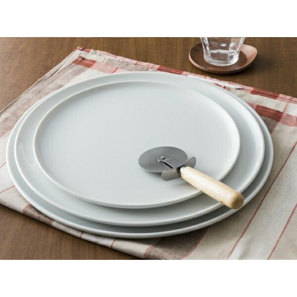 大皿 31.7cm 日本製 国産 美濃焼 陶器 白い食器 洋食器 丸皿 特大皿