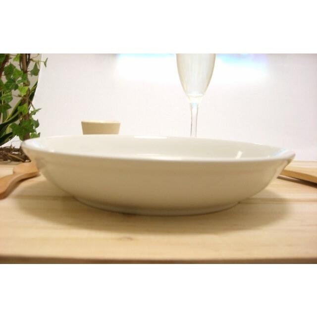 洋食器 パスタボウル エクシブ 24cm 日本製 カネスズ kanesuzu 白い