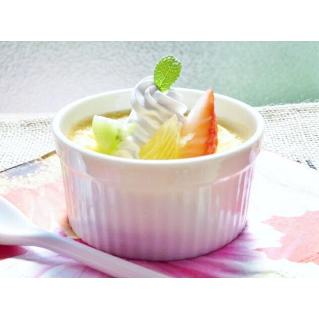 ココット 100cc スフレ プリン オーブン対応 日本製 美濃焼 白 食器