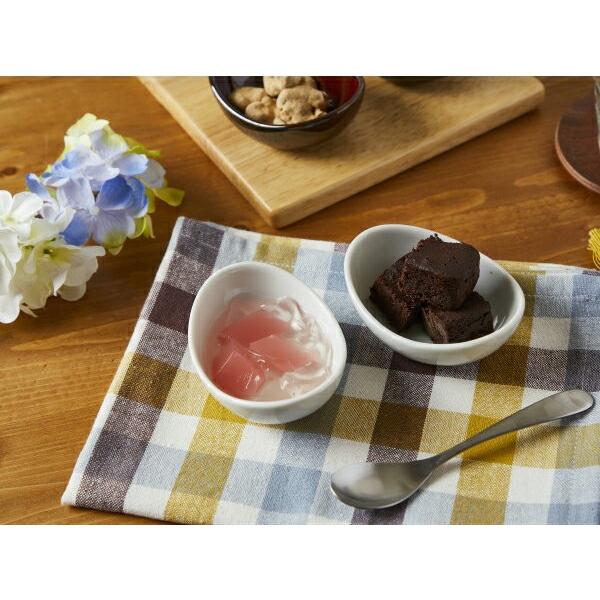 洋食器 ちびオーバルボウル 9.3cm 小鉢 日本製 白い食器 楕円皿 豆皿