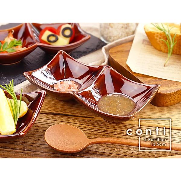 備前焼　ブラウン系長方形皿2枚セット 備前焼 ブラウン系長方形皿2枚セット