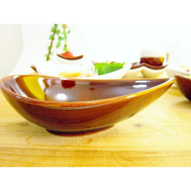 しずく ボウル Lサイズ 170cc 9.8cm 涙形 雫形 ソースピッチャー