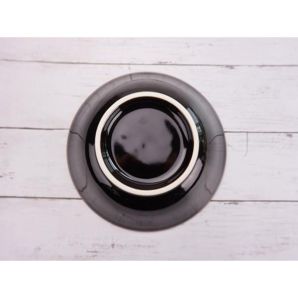 柚子天目 黒いリムラーメン丼 1075cc 普通サイズ 21cm アウトレット