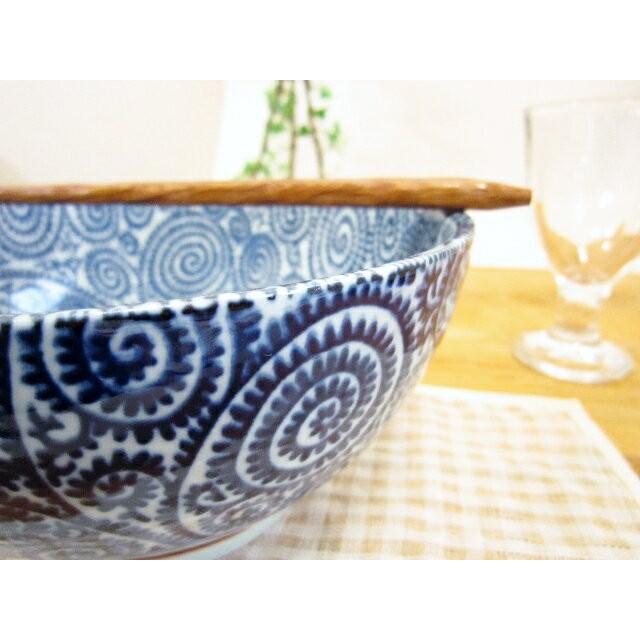 和食器 たこ唐草 ラーメン丼 1200cc 18.8cm アウトレット品込 日本製