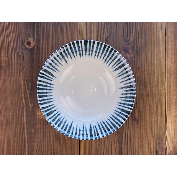 ラーメン丼ぶり 19cm 1000cc 千段十草 日本製 美濃焼 陶器 和食器