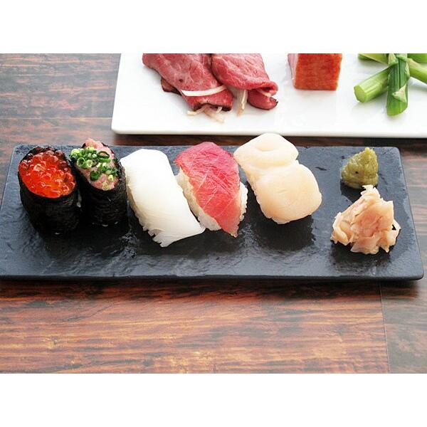 盛れる器」 METEOR 23cm レクタングル プレート 黒い食器 黒マット