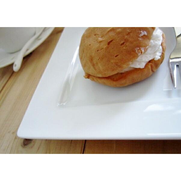 洋食器 スクエア リムプレート 17.8cm 中皿 日本製 カネスズ kanesuzu