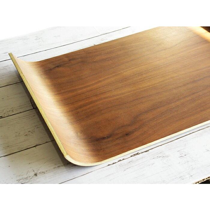 アールトレー 44cm レッドマホガニー 木製トレイ アールトレイ お盆