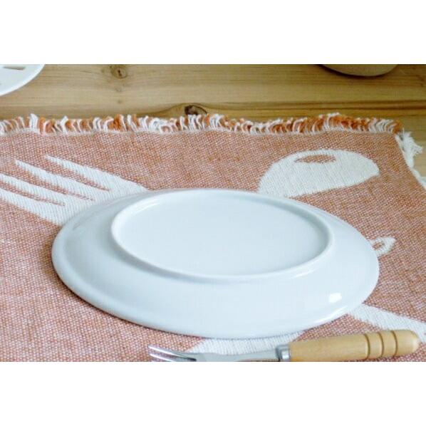 洋食器 オーバルプレート 19.4cm 中皿 日本製 アウトレット 白い食器 ホテル食器 レストラン食器 楕円皿 お皿 主菜皿 ケーキ皿