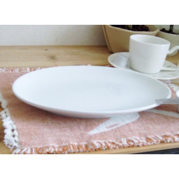 洋食器 オーバルプレート 26.3cm 10インチ 大皿 日本製 アウトレット 白い食器 ホテル食器 レストラン食器 楕円皿 盛り皿 ワン