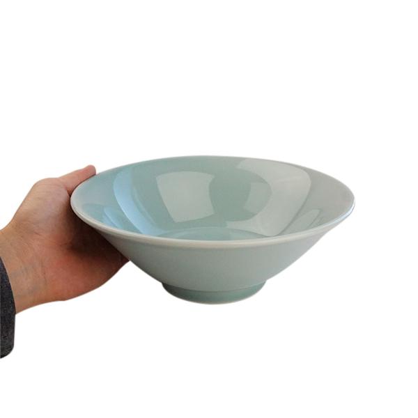 青磁 ラーメン どんぶり 935cc アウトレット 日本製 美濃焼 陶器